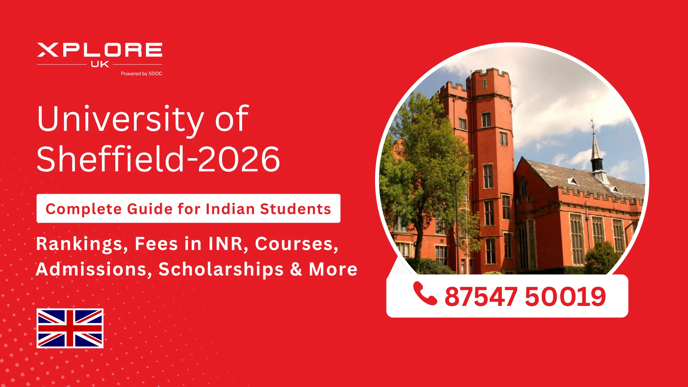 University of Sheffield campus buildings and student area in Sheffield UK