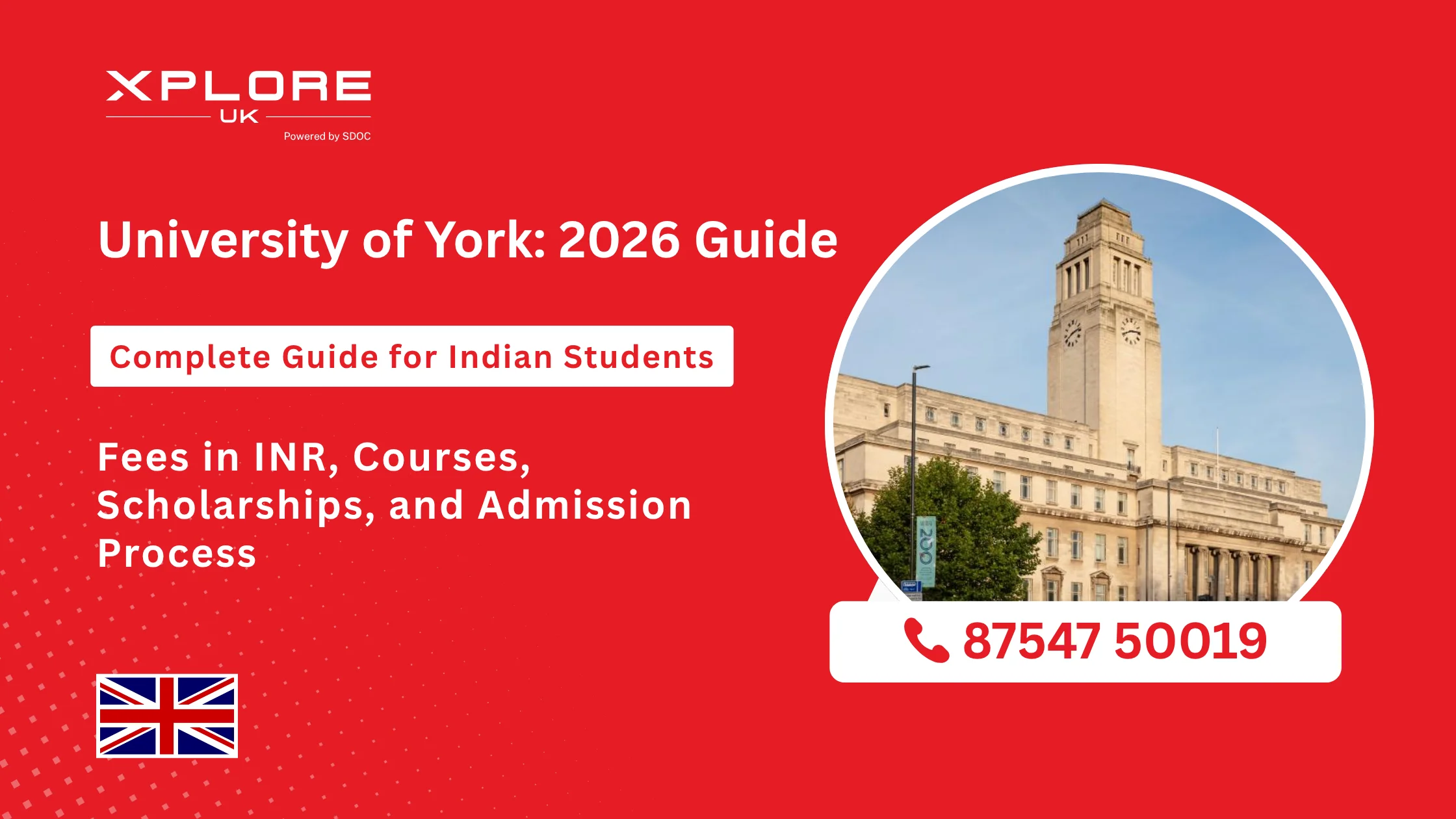 University of York campus UK for Indian students guide 2026